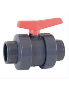 ASTRAL VALVULA PVC 90 mm MANETA DESPLAZADA