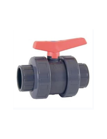 ASTRAL VALVULA PVC 90 mm MANETA DESPLAZADA