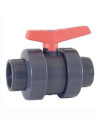 VALVULA PVC DE BOLA 1" MANETA DESPLAZADA DE ASTRAL