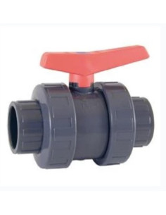 ASTRAL VALVULA PVC 40 mm MANETA DESPLAZADA