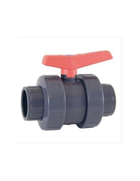 ASTRAL VALVULA PVC 40 mm MANETA DESPLAZADA