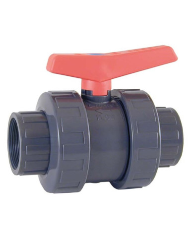 ASTRAL VALVULA PVC 1 ½  MANETA DESPLAZADA 