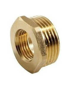 TUERCA REDUCIDA LATON 3/8  x 1/8 