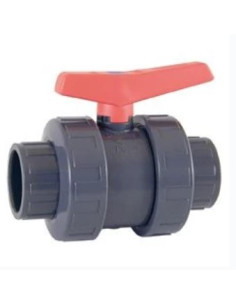 ASTRAL VALVULA PVC 50 mm MANETA DESPLAZADA 