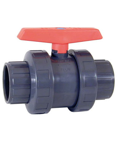 ASTRAL VALVULA PVC ENCOLAR 63 mm MANETA IGUAL