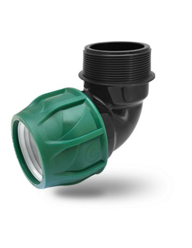 CODO ROSCA MACHO PE 25 x ¾ 