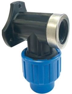 CODO PLACA PP 20 x ½ 