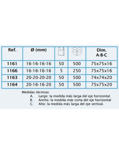 CRUZ PP SEGURIDAD 16 mm