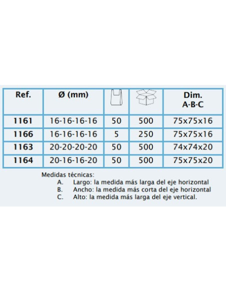CRUZ PP SEGURIDAD 16 mm