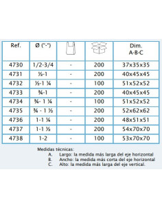 RACOR MARSELLA PP REDUCIDO 1 x 1 ½  2