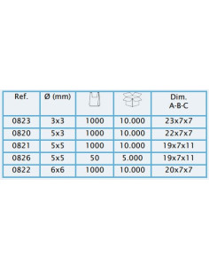 ENLACE MICROTUBO 3 mm Acetal 2
