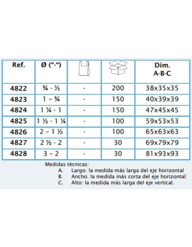 MACHON PP REDUCIDO 1 ¼  x 1  
