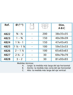 MACHON PP REDUCIDO 2 ½  x 2   2