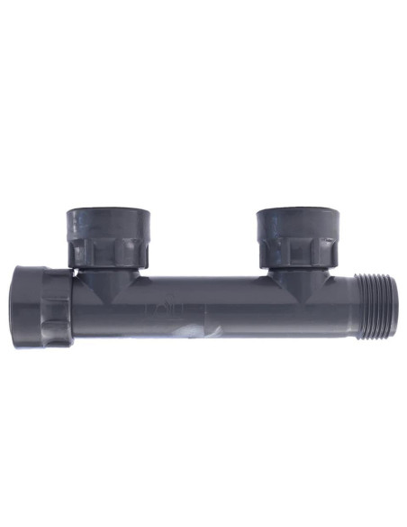 COLECTOR PVC 1  DOS SALIDAS