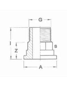 PL ADAPTADOR MACHO VALVULA PVC 2  2