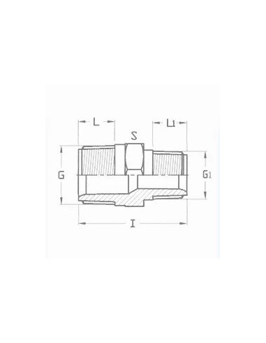 MACHON PVC REDUCIDO 1½”-1¼”