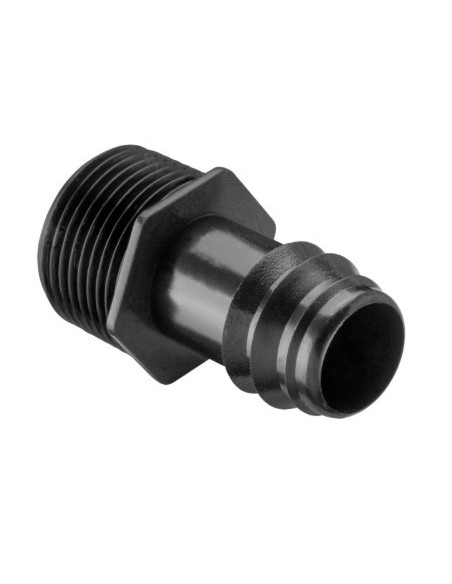 ESPIGA PP ROSCA MACHO 16 mm x 3/4" ACETAL