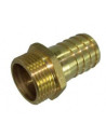 ESPIGA LATON PORTAMANGUERA ROSCA MACHO 1" x 30 mm