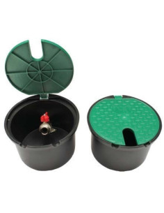 ARQUETA CIRCULAR CON VÁLVULA DE GRIFO 3/4"