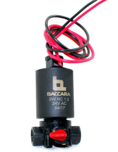 BACCARA SOLENOIDE 3W 24V AC NC