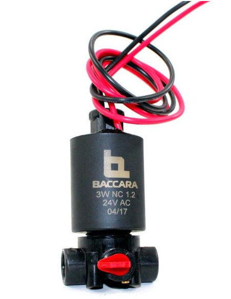 BACCARA SOLENOIDE 3W 24V AC NC