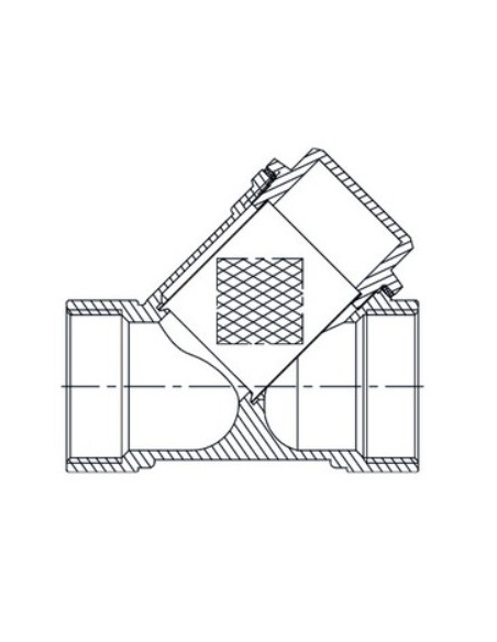 FILTRO CAZA PIEDRAS LATON 1 ½"