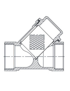 FILTRO CAZA PIEDRAS LATON 1/2  2