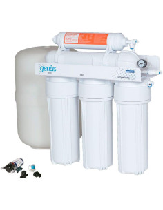 ÓSMOSIS INVERSA DOMÉSTICA GENIUS PRO CON BOMBA