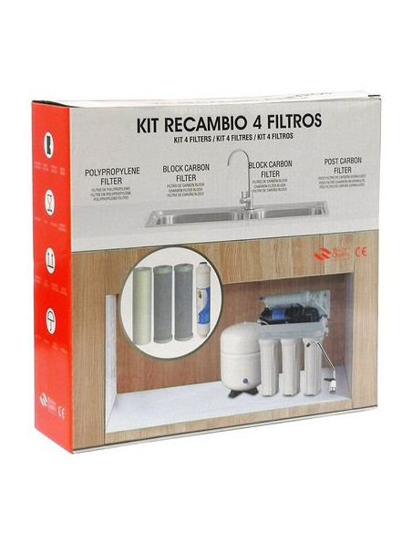OSMOSIS KIT RECAMBIO 4 FILTROS