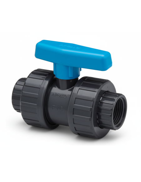 VALVULA PVC ROSCA HEMBRA 3/4"