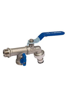 GRIFO JARDIN DOBLE SALIDAS 3/4  x 1/2  x 3/4 