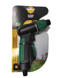 PISTOLA DE RIEGO REGULABLE PLÁSTICA