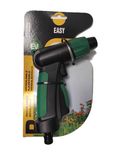 PISTOLA DE RIEGO REGULABLE PLÁSTICA