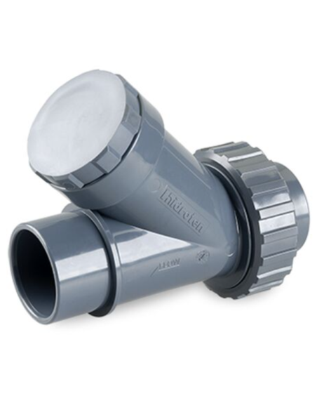 VALVULA DE RETENCION BOLA PVC Y GRIEGA 40mm