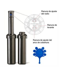 RAIN BIRD ASPERSOR 3504 PC TURBINA 1/2  2