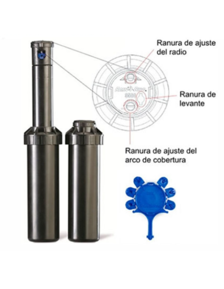 ASPERSOR 3504 SAM PC TURBINA DE RAIN BIRD