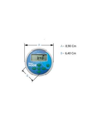 PROGRAMADOR NODE 600 9V DE 6 ESTACIONES HUNTER
