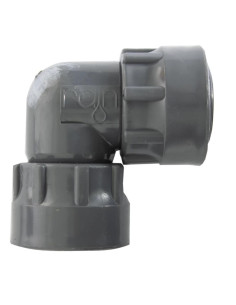 COLECTOR CODO PVC 1  ROSCA HEMBRA
