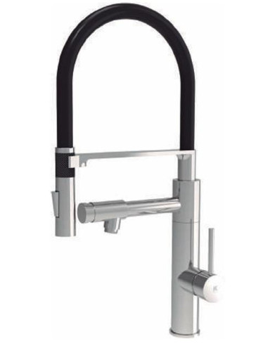 GRIFO OSMOSIS PILOT CAÑO FLEX NEGRO