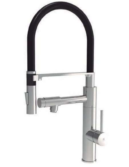 GRIFO OSMOSIS PILOT CAÑO FLEX NEGRO