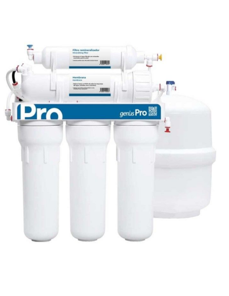 ÓSMOSIS INVERSA DOMÉSTICA GENIUS PRO50 CON BOMBA