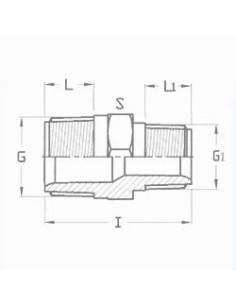 MACHON PVC REDUCIDO 1  x 3/4  2