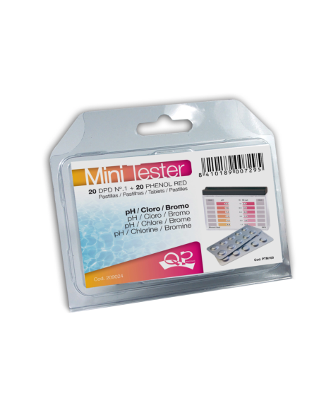 KIT ANALIZADOR DE CLORO LIBRE, PH Y BROMO