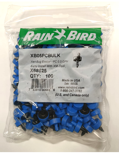 PACK GOTERO RAIN BIRD 2L/H 100 UNIDADES