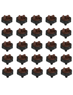 PACK 100 GOTERO E1000 2 L/H MARRON NEGRO