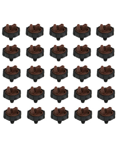 PACK 100 GOTERO E1000 2 L/H MARRON NEGRO