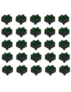 PACK 100 GOTERO E1000 8 L/H VERDE NEGRO