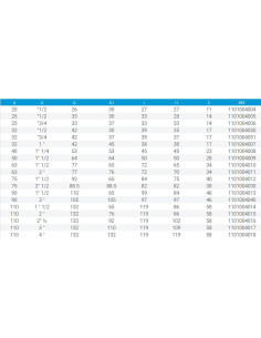 TE PVC MIXTA 63x2  2