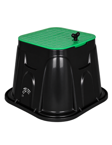 Arqueta de riego cuadrada Poelsan 73010 10" — producto sin fondo
