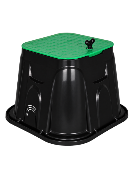 Arqueta de riego cuadrada Poelsan 73010 10" — producto sin fondo